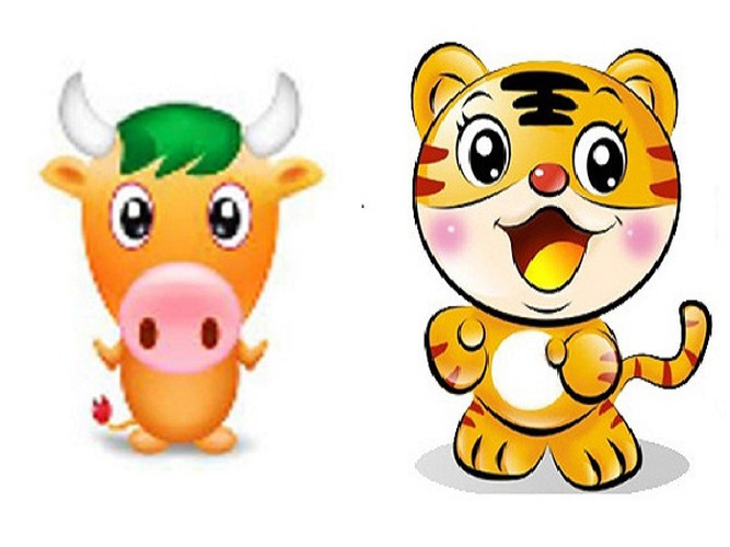  Tuổi Dần và tuổi Sửu: Người tuổi Sửu kết đôi với người tuổi Dần đồng nghĩa với việc gia đình hưng vượng, hạnh phúc mỹ mãn.