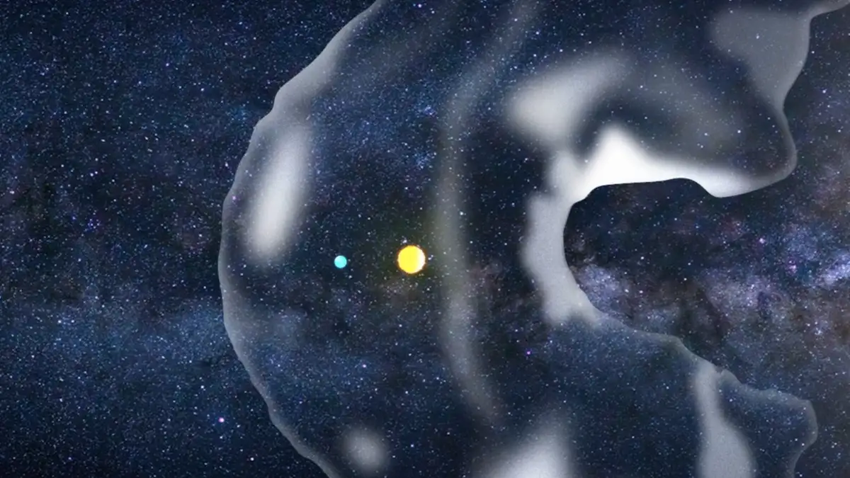 Nhóm nghiên cứu đã sử dụng Đài Quan sát ALMA để quan sát chúng ở bước sóng khoảng 0,9 mm. Ảnh: @EarthSky. 