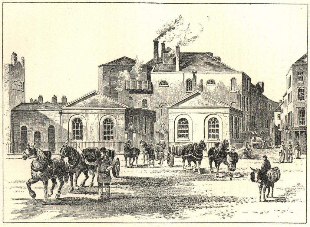 Vào ngày 17 tháng 10 năm 1814, thành phố London đã gặp phải một cơn ác mộng kinh hoàng không tưởng, khi thành phố thực sự bị ngập trong bia. Ảnh: @Wikipedia.