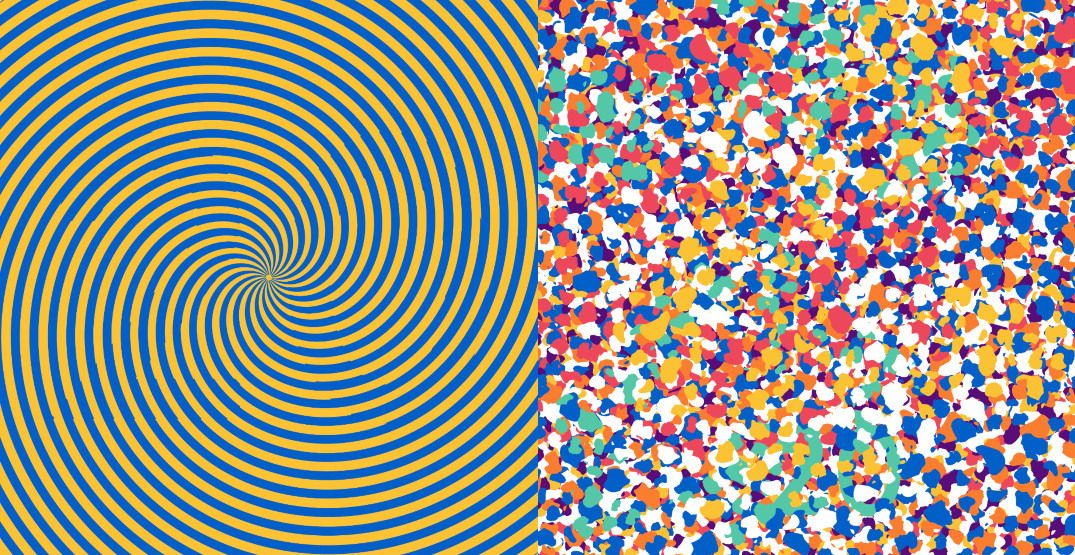 Câu đố do trang Jackpotjoy của Anh tạo ra, thách thức cộng đồng mạng tìm ra con số ẩn trong 2 hình ảo quang học. Chỉ có 1 gợi ý là con số ở 2 hình giống nhau.