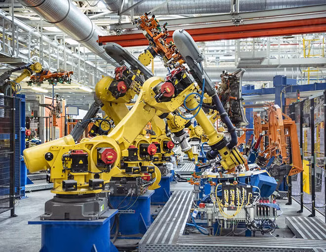 Robot không chỉ có thể làm việc nhanh mà còn không cần nghỉ giải lao, nghĩa là doanh nghiệp sẽ đạt được năng suất nhiều hơn, so với khi sử dụng con người. Ảnh: @Infismash.