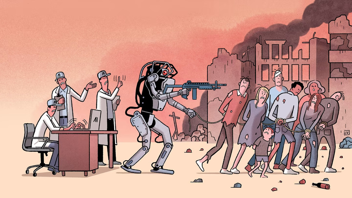 Nhiều thế lực đen tối sẽ âm thầm dùng công nghệ AI, len lõi vào các lĩnh vực xã hội để gây ra các hậu quả nhất định, trước mắt AI đã được dùng phát tán thông tin sai lệch, hình ảnh giả mạo, ngày càng khó phân biệt với thực tế. Ảnh: @Lucas Varela.