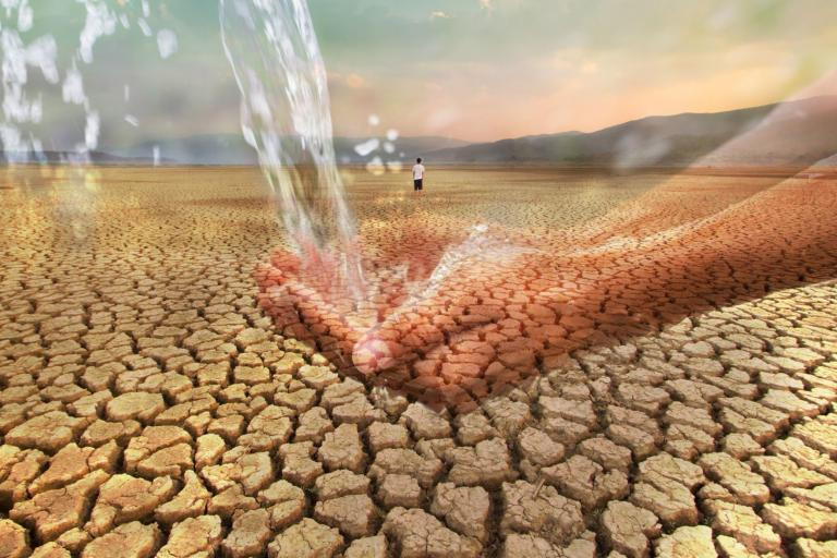 Ước tính đến năm 2050, sản lượng lương thực sẽ cần tăng 50% để nuôi sống dân số vẫn đang tăng. Nhưng biến đổi khí hậu đã ảnh hưởng đến khả năng trồng đủ lương thực và vấn đề này sẽ trở nên tồi tệ hơn. Ảnh: @wmo.