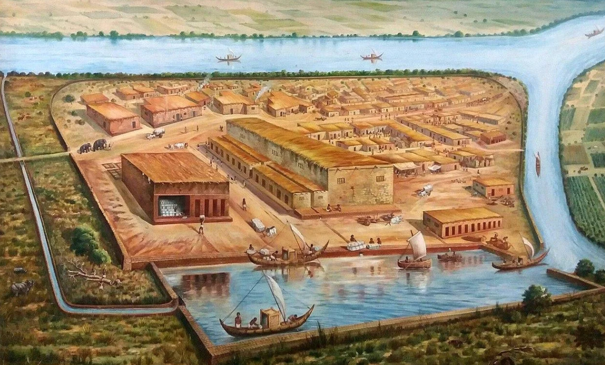 Các thành phố đã được khai quật cho thấy, Harappan có hệ thống nước và quy hoạch đô thị phát triển cao. Thật không may, 200 năm hạn hán đã khiến nền văn minh 5 triệu người này bị hủy hoại hoàn toàn. Ảnh: @Notirt.