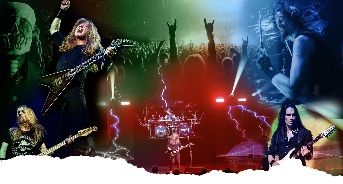 Ban nhạc heavy metal Megadeth đến từ Hollywood đã ngừng phát bài hát "The Conjuring" trong 17 năm do những chỉ dẫn về việc thực hiện bùa chú lên người khác. Ảnh: @megadeth.com.