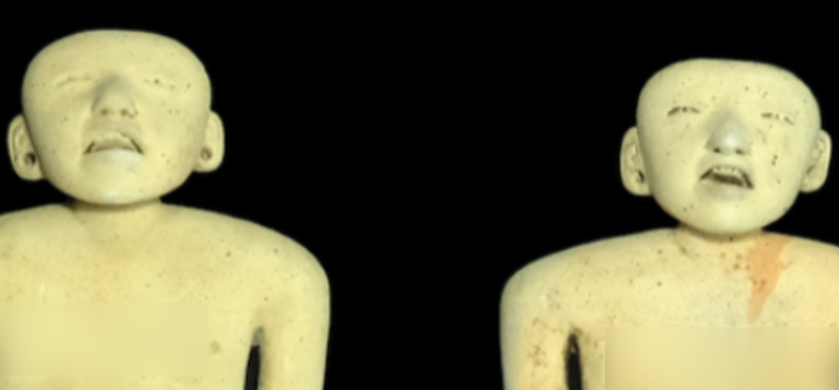 Mặc dù không chắc chắn, nhưng nhà khảo cổ học Jan Szymański đưa ra giả thuyết rằng, đây là một thiết kế cố ý giúp nâng cao vai trò của những con rối gốm này trong các buổi biểu diễn nghi lễ về văn hóa thần thoại, và các sự kiện lịch sử. Ảnh: @J. Przedwojewska.