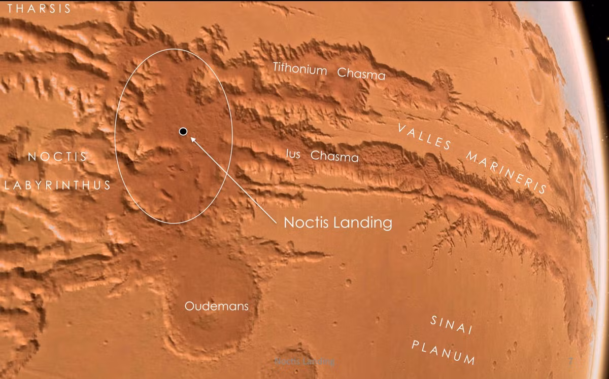 Với đá cổ đại lộ ra, điều này cung cấp manh mối quan trọng về lịch sử địa chất, khí hậu và nước trong quá khứ hoạt động của Hỏa tinh. Ảnh: @Pascal Lee.