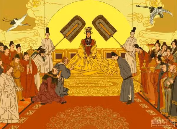 Khi Võ Tắc Thiên thoái vị, con tra thứ ba của ba là Lý Hiển lên ngôi, hiệu là Đường Trung Tông, đã có rất nhiều đại thần yêu cầu phải diệt tận gốc nhà họ Võ để trừ hậu họa nhưng Lý Hiển không nỡ nhẫn tâm làm điều đó. Ảnh: image.baidu.com. 