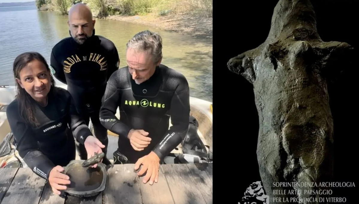 Trở lại câu chuyện bức tượng đất sét 3.000 năm tuổi, điều đáng chú ý là sau hàng thiên niên kỷ dưới nước, bức tượng này vẫn còn mang dấu vân tay của người tạo ra nó. Ảnh: @Soprintendenza Archaeologia.