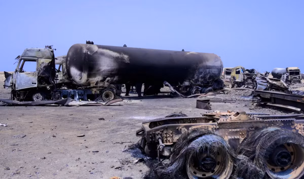 Bộ Tư lệnh Trung ương Mỹ (CENTCOM) tuyên bố: "Cuộc tấn công này không nhằm mục đích gây hại cho người dân Yemen”. Ảnh: @Al Jazeera.