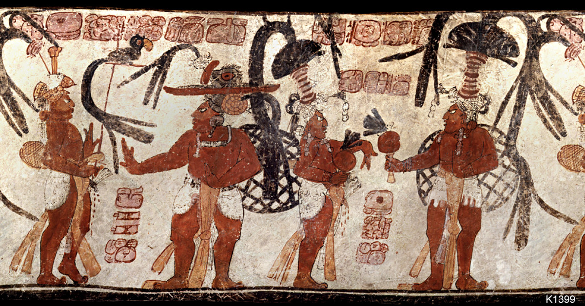 Việc chích lấy máu và hiến tế người là những tập tục phổ biến trong nền văn hóa Trung Mỹ, đặc biệt là nền văn hóa Maya. Ảnh: @Ancient Maya Cultural Traits. 