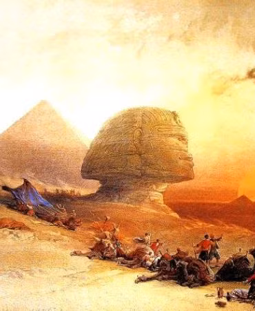 Tại một trong những nghĩa trang hoàng gia ở Umm el-Qa'ab, tất cả các ngôi mộ của các vị vua triều đại từ Aha đến Qa'a đều được bố trí các khu chôn cất phụ dành cho người hầu. Ảnh: @Ancient Egyptians.