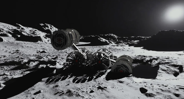 Nhiệm vụ chính của nó là khai thác, đào bới và vận chuyển lớp regolith trên Mặt Trăng. Lớp regolith là lớp đất mặt, cùng nhiều đá vụn bao phủ bề mặt Mặt Trăng. Ảnh: @NASAKennedy.