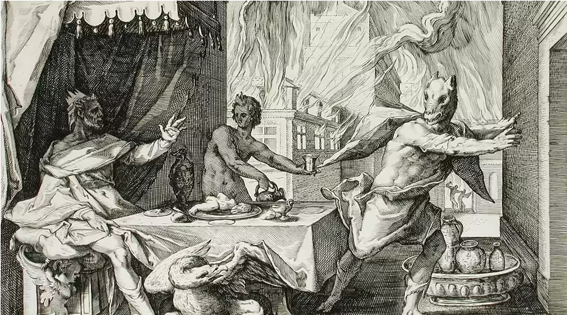 Người sói cũng xuất hiện trong thần thoại Hy Lạp với truyền thuyết về Lycaon bị biến thành sói khi chọc giận thần Zeus. Ảnh: Wikipedia.