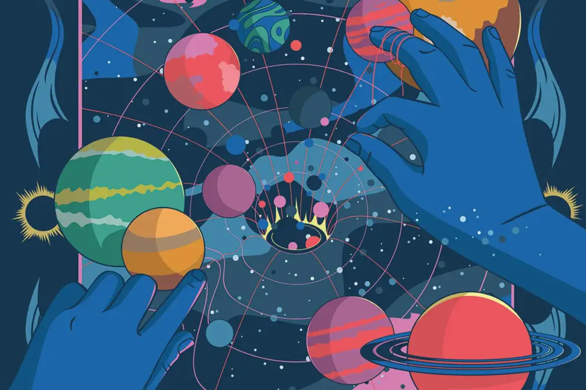 Hoặc họ có thể đang bị cạn kiệt tài nguyên trên hành tinh quê hương của mình và quyết định chuyển đến nơi khác - nơi có thể có nhiều tài nguyên hơn. Ảnh: @Gilles và Cecilie. 