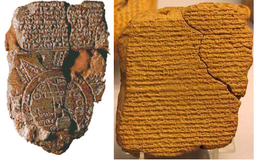 Chúng ta cũng có thể tìm thấy vị trí của nhiều thành phố và vương quốc khác, bao gồm Assyria, Der và Urartu. Tất cả các khu định cư này đều được bao quanh bởi một dải tròn gần như hoàn hảo. Ảnh: @Bernard Smith.