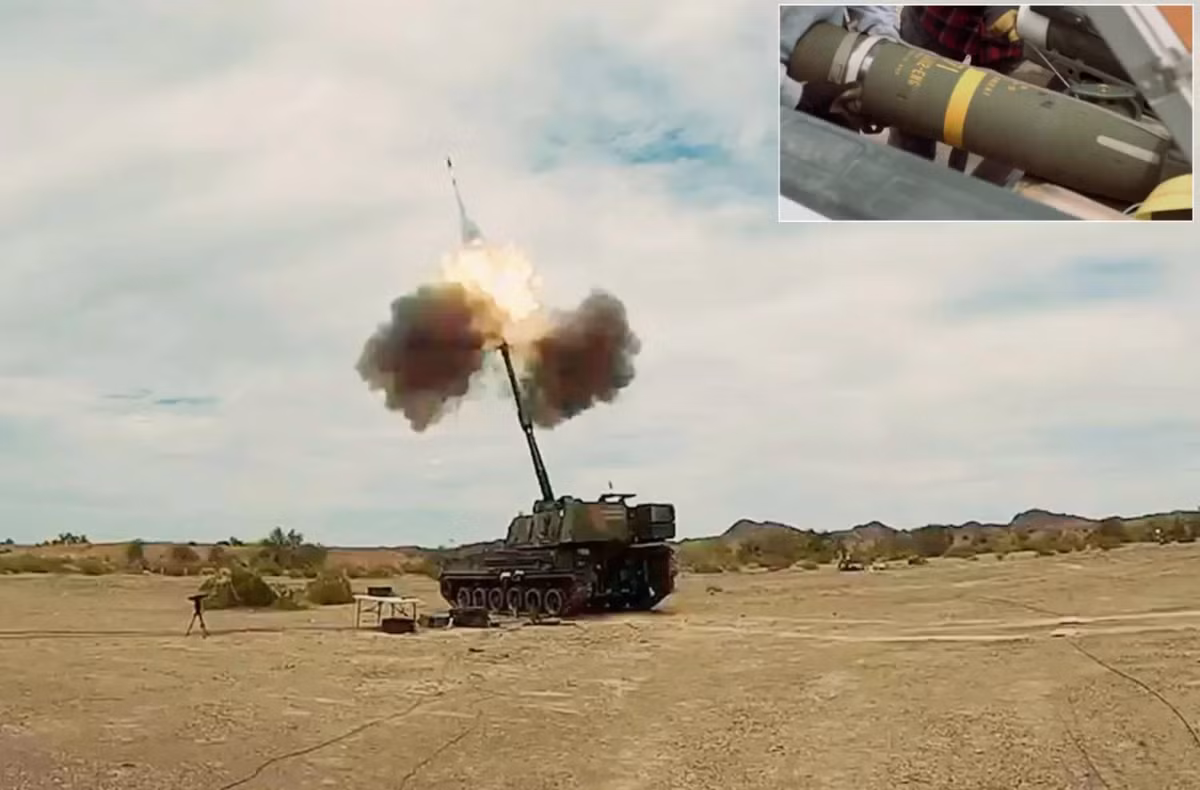 Đại tướng Valeriy Zaluzhny, khi đó là tổng tư lệnh Ukraine, đã ca ngợi độ chính xác của M982 Excalibur trong các cuộc tấn công dọc theo Sông Dnipro, nơi M982 Excalibur phá vỡ các vị trí của Nga đang pháo kích vào thành phố Mykolaiv. Ảnh: @Bloomberg.