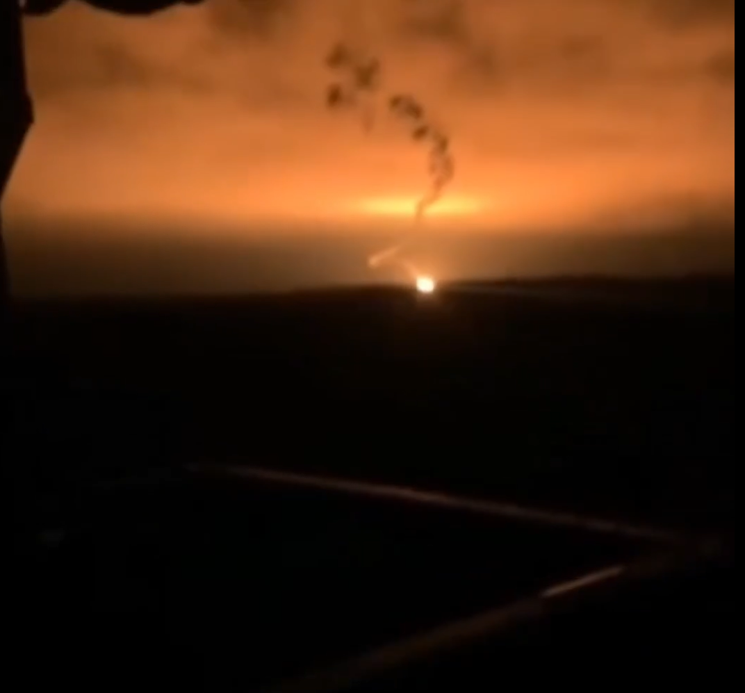 Sự kiện này được ghi lại trước đó, và được công bố vào ngày 19/4/2025. Đoạn clip được phát hành trên các phương tiện truyền thông xã hội, và được xác minh bởi các nguồn tin quân sự Ukraine. Ảnh: @Osinttechnical.