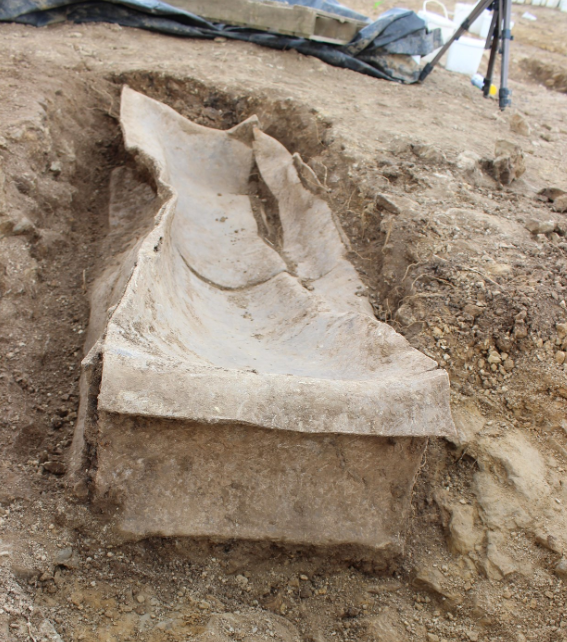 Hài cốt của đứa trẻ này ban đầu không được chú ý do bản chất phân mảnh của xương. Ảnh: @Dịch vụ Khảo cổ học West Yorkshire.