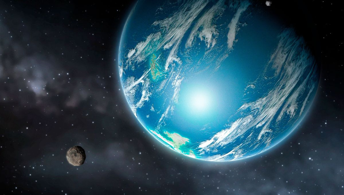 Những nghiên cứu trước đó đã tìm thấy manh mối hấp dẫn về 2 chất dimethyl sulfide và dimethyl disulfide liên quan đến K2-18b, nhưng nghiên cứu mới nhất năm 2025 này đã đưa ra một phát hiện đầy hứa hẹn chi tiết hơn. Ảnh: @Radio France.