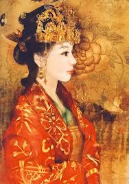 Sau khi trở thành hoàng đế, Lưu Úc tuyển hàng trăm phi tần bổ sung cho hậu cung, dần dần lạnh nhạt với Vương Hoàng hậu. Sau này Hoàng hậu sinh được 2 cô công chúa, không sinh được hoàng tử cho Tống Minh đế. Ảnh: Chân dung minh họa Vương Hoàng hậu.