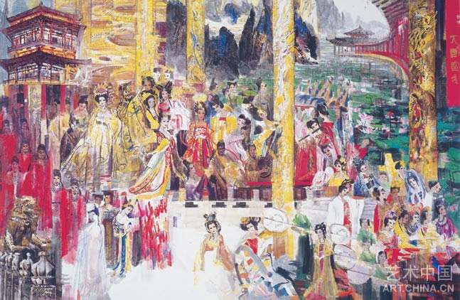 Sau khi Dương Ngọc Hoàn vào cung được hai năm, cha nuôi của Lý Mạo là Ning Vương Lý Hiến qua đời, Lý Mạo đã chủ động xin chịu tang 3 năm. Sau khi Lý Mạo chịu cảnh cô đơn 5 năm, Đường Huyên Tông mới chỉ định hôn sự cho ông. Lý Mạo kết hôn với con gái thứ ba của Vệ công nhị phủ hữu lang tướng quân Vi Chiếu. Thọ Vương Lý Mạo và Thọ Vương Phi mới sinh được 5 người con trai. Ảnh: baidu.com.