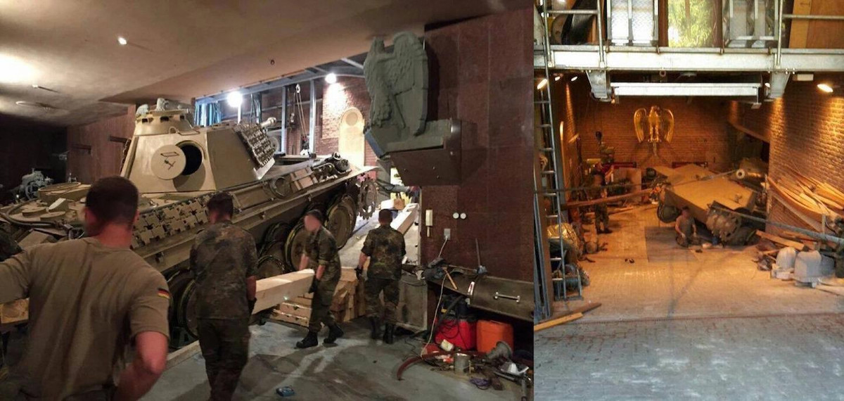 Chủ nhà đã bị khiển trách vì tội tích trữ vũ khí, nhận khoản tiền phạt 250.000 euro cùng với án treo. Theo luật sư của người đàn ông này, một bảo tàng ở Mỹ đã bày tỏ sự quan tâm đến việc mua lại chiếc xe tăng này. Ảnh: @Reddit.