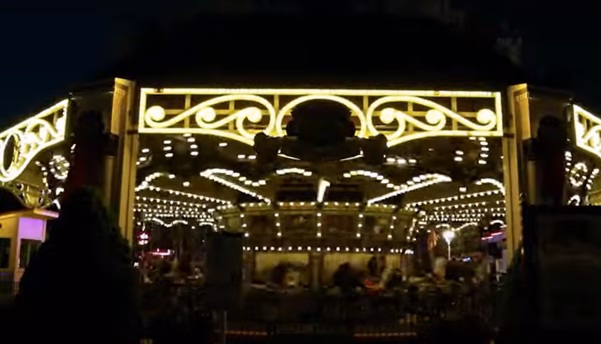 Tại Công viên Chủ đề Dorney ở Allentown, Pennsylvania, người ta có thể tìm thấy một trò đu quay được Công ty Dentzel Carousel thiết kế xây dựng vào năm 1921. Ảnh: @Ghost Encounters.