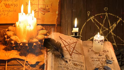 Tuy nhiên, ông đã ngã quỵ giữa chừng khi đang thực hiện nhiệm vụ khủng khiếp của mình và bất tỉnh. Khi vợ ông đi tìm, bà thấy ông đã chết trên bãi cát, với xác các gà mái nằm rải rác xung quanh. Ảnh: @occultmystery.