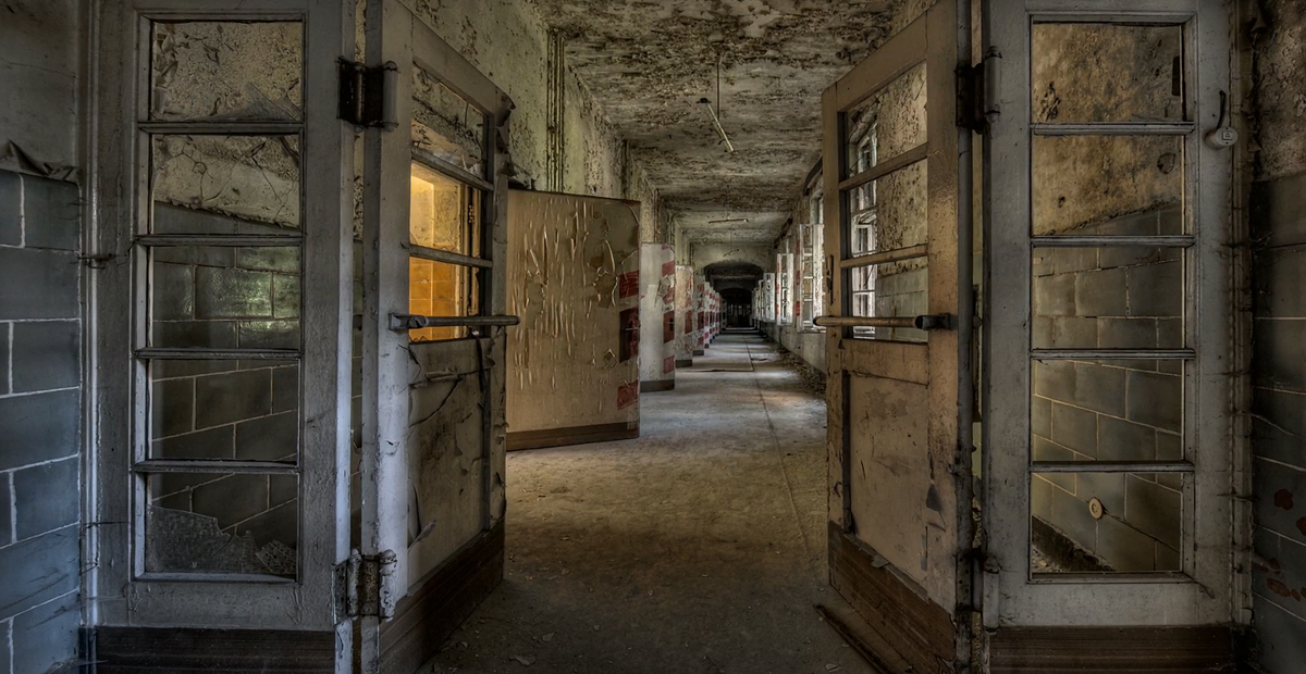 Trong Thế chiến thứ nhất, bệnh viện được sử dụng làm bệnh viện quân y. Ảnh: @Michelle Stone.