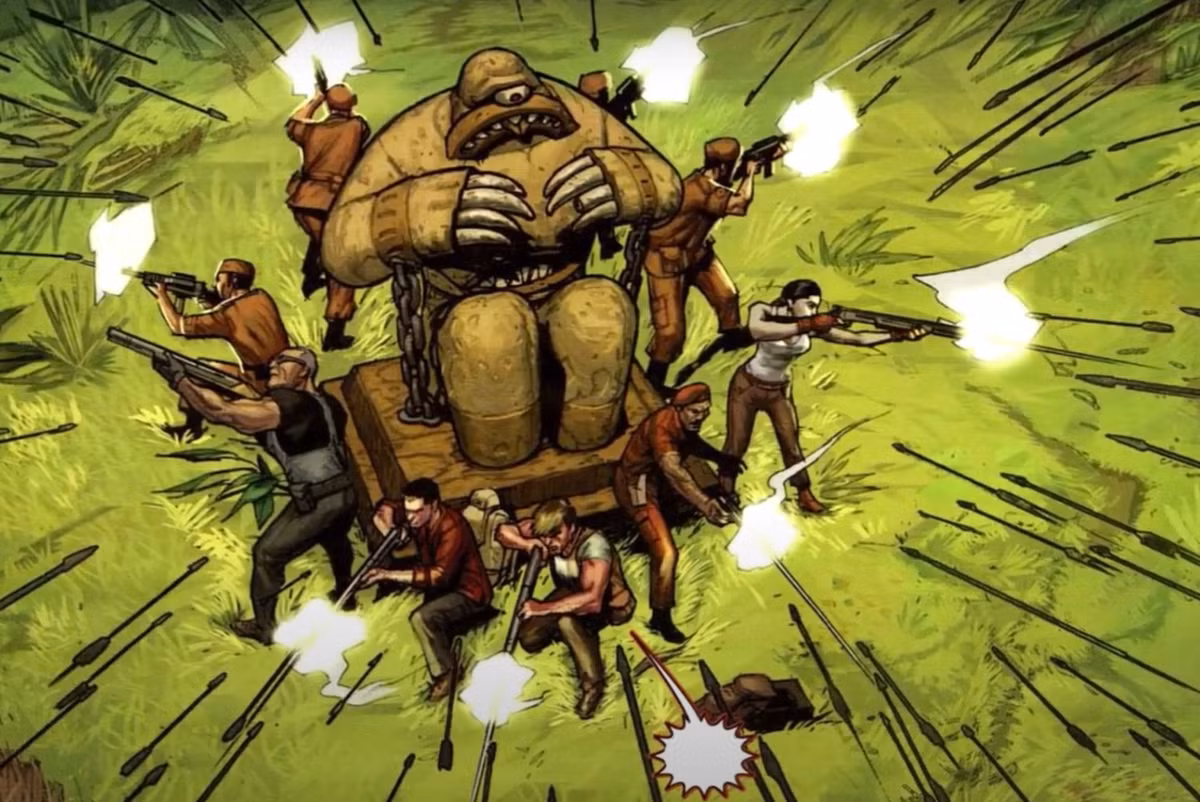 Trong nhiều năm, những người sống sâu trong rừng Amazon khẳng định, họ đã tận mắt nhìn thấy nó. Đối với một số người, con thú này chỉ có một mắt. Những người khác mô tả, nó có một cái miệng há hốc, hung dữ ở giữa bụng. Ảnh: @Marvelous Videos.