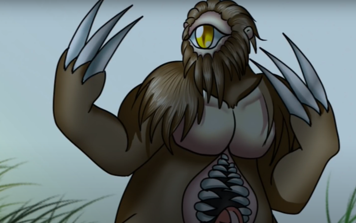 Trong nhiều thế kỷ, mapinguari là một phần quan trọng trong những câu chuyện cổ được truyền lại giữa các bộ lạc rừng nhiệt đới. Truyền thuyết dân gian trong những cộng đồng đó cho rằng, con thú này cao 2,13 mét với bộ lông rối bù, cùng mùi hôi thối kinh khủng. Ảnh: @Marvelous Videos.