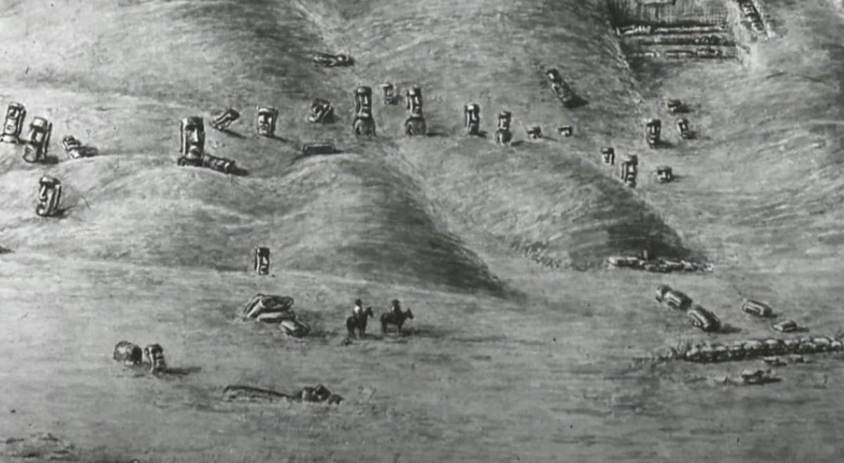 Chữ Rongorongo bao gồm các ký hiệu hình ảnh đại diện cho nhiều vật thể khác nhau, nhưng việc diễn giải vẫn còn là một thách thức. Ảnh: @Wisdom Craft.