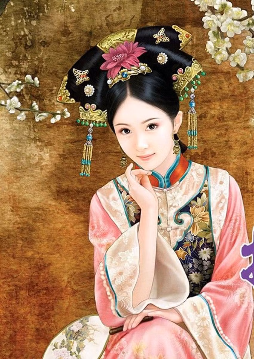 Phú Sát Hoàng hậu qua đời năm 37 tuổi, để lại người con gái duy nhất là Cố Luân Hòa Kính Công chúa. Có thể nói, vị công chúa này vô cùng được Càn Long đế vô cùng yêu thương. Càn Long có rất nhiều con gái nhưng chỉ có Cố Luân Hòa Kính Công chúa là người đặc biệt nhất. Theo sử sách, Cố Luân Hoàng Kính Công chúa rất thông minh, tướng mạo và tính cách cũng rất giống mẹ ruột là Hiếu Hiền Thuần Hoàng hậu. Ảnh: baidu.com.