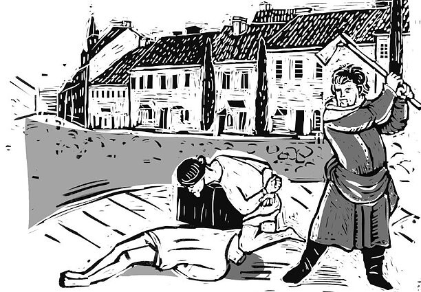 Sau khi hoàn thành xuất sắc công việc trong nhiều năm, Franz Schmidt đã thăng tiến và trở thành người đứng đầu thành phố Nuremberg, một thành phố lớn vào thời điểm đó. Ảnh: @LRT.