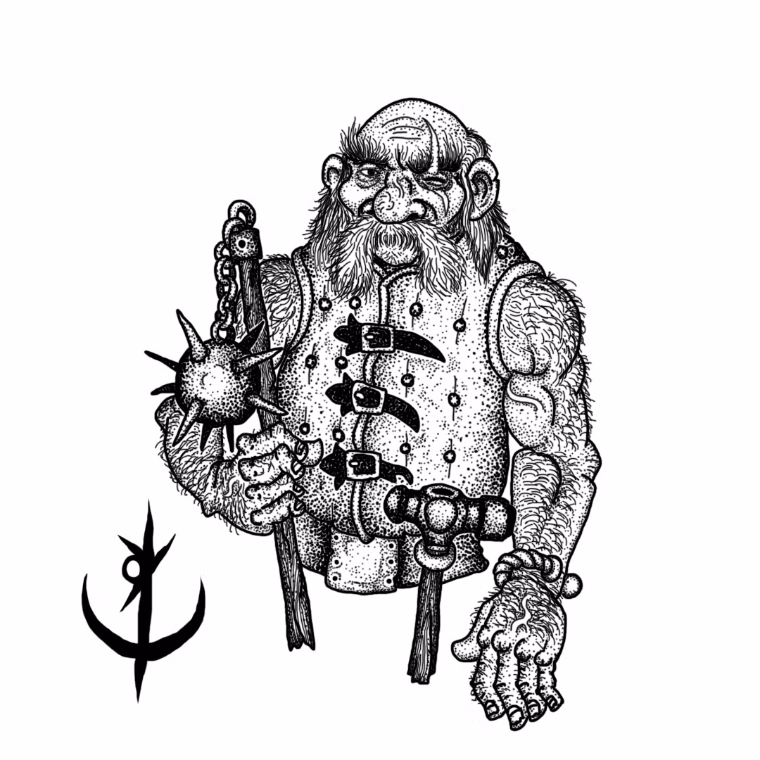 Trong hầu hết các câu chuyện thần thoại Bắc Âu, những người lùn hang động này không phải là anh hùng hay nhân vật phản diện, mà là những nghệ nhân có tay nghề cao với khả năng chế tạo ra những vật phẩm ma thuật mạnh mẽ. Ảnh: @Yuriperkowski/X.