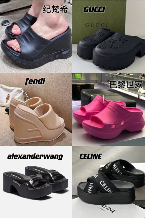 Nhìn chung, những đôi dép đế dày này thường có chiều cao ấn tượng, dao động từ 6-15cm. Cao lênh khênh là vậy nhưng người dùng vẫn có thể di chuyển thoải mái bởi dép vô cùng chắc chắn.