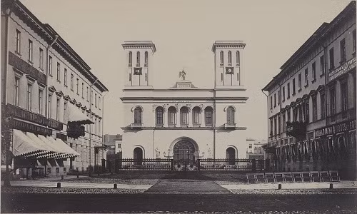 Khung cảnh yên tĩnh ở nhà thờ St. Peter.