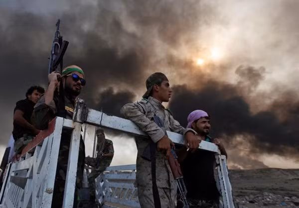 Các lực lượng Iraq trong cuộc chiến chống IS.