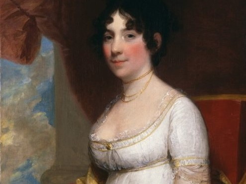 Dolley Madison là đệ nhất phu nhân đầu tiên chứng kiến tuyên thệ nhậm chức tổng thống của chồng, ông James Madison. Cho đến nay, bà vẫn là một trong những phụ nữ nổi tiếng và được yêu thích nhất của Nhà Trắng. Ảnh: whitehousehistory.