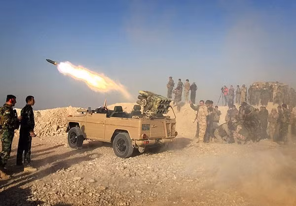 Hình ảnh giao tranh ác liệt trên chiến trường. Ảnh: FNA.