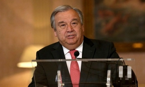 Tân Tổng Thư ký Liên Hợp Quốc Antonio Guterres. Ảnh: Reuters.