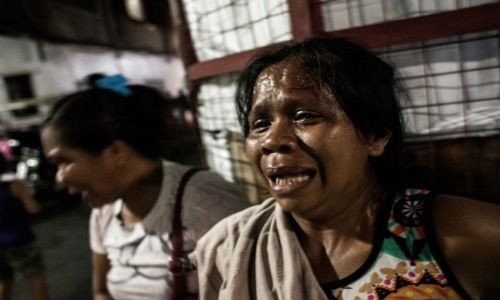 Ruth Jane Sombreo, 40 tuổi, cho biết chồng của cô là Cogie Sebastian đã thiệt mạng trong chiến dịch truy quét tội phạm ma túy của cảnh sát Philippines.