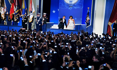 Lễ tuyên thệ của Tổng thống Barack Obama tại Washington D. C. vào tháng 1/2009.