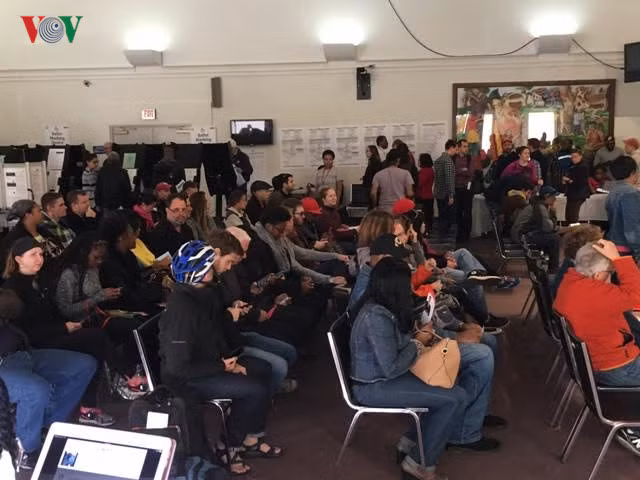 Hiện nay đã có trên 400.000 cử tri đã đăng ký bầu cử Tổng thống Mỹ ở thủ đô Washington.