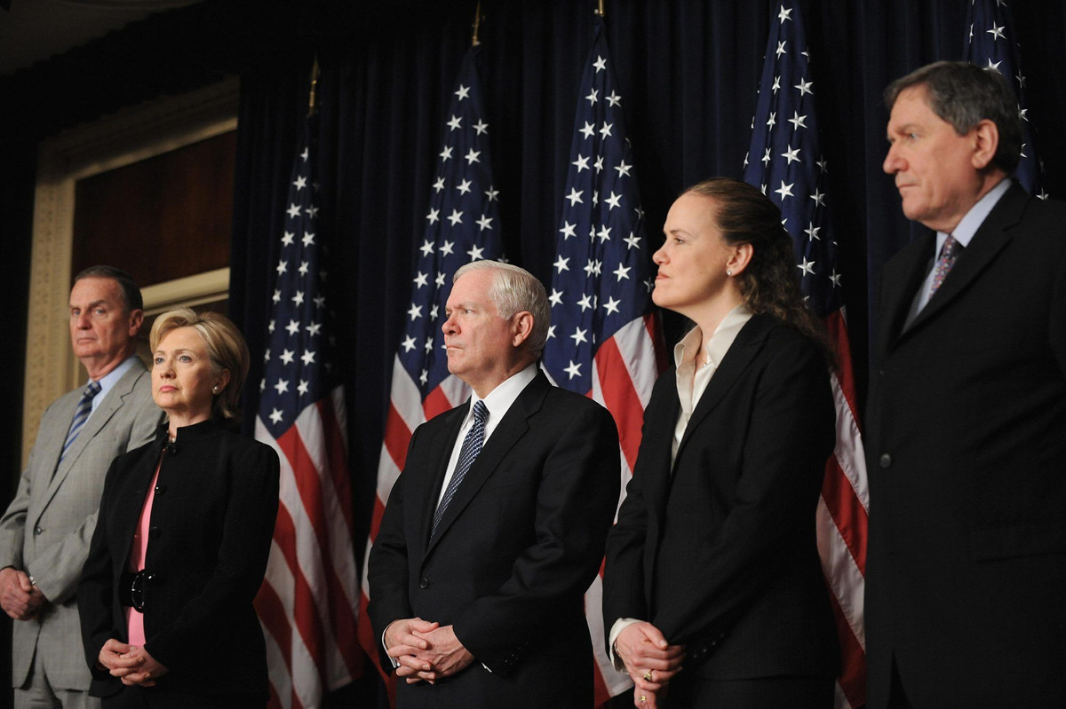 Bà Flournoy từng được cựu Ngoại trưởng Mỹ Hillary Clinton xem là ứng viên sáng giá cho vị trí Bộ trưởng Quốc phòng Mỹ nếu bà Clinton đắc cử tổng thống năm 2016. Ảnh: WT.