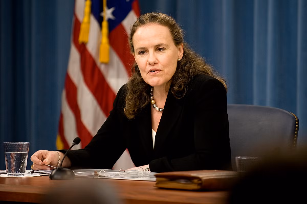 Bà Flournoy từng làm việc tại Trung tâm Nghiên cứu Chiến lược Quốc tế (CSIS) trong vài năm. Ảnh: Fortune.