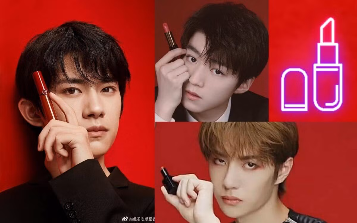 Dang sau xu huong dan ong ban son, quang cao my pham