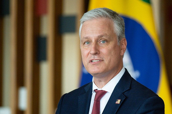 Cũng trong khoảng thời gian 2005-2006, O'Brien đã làm việc với cấp trên là cựu Cố vấn An ninh Quốc gia John Bolton - người giữ vị trí Đại sứ Mỹ tại Liên Hợp Quốc vào thời điểm đó. Ảnh: VOX.