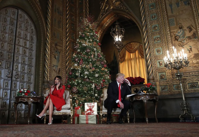 Bên trong khu nghỉ dưỡng Mar-a-Lago được trang hoàng bằng nội thất sang trọng. Ảnh: Reuters.